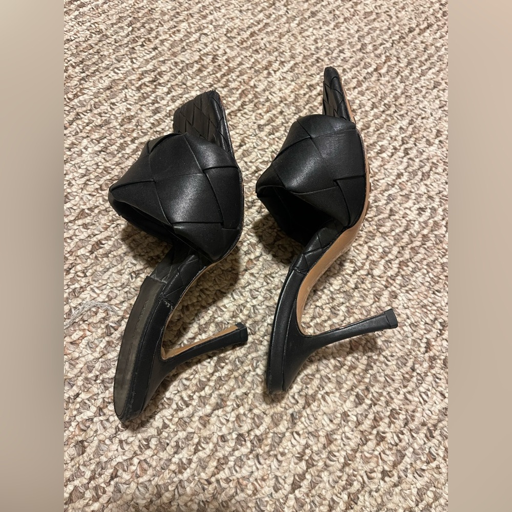 Botegga leather sandals black 7.5-8 size